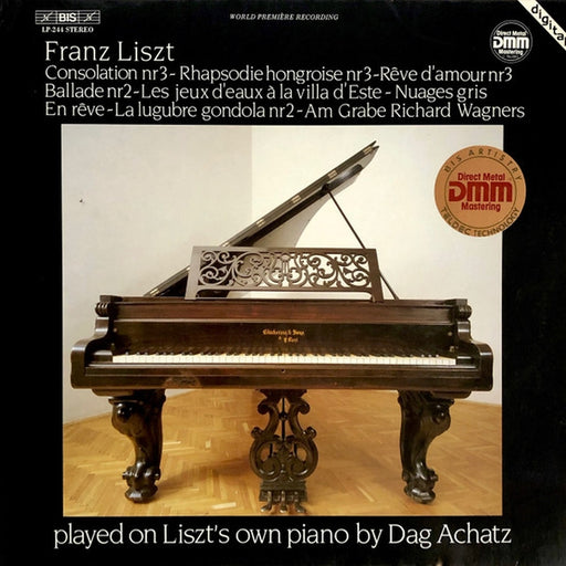 Franz Liszt, Dag Achatz – Played On Liszt's Own Piano (LP, Vinyl Record Album)