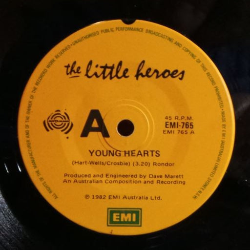 Little Heroes – Young Hearts (LP, Vinyl Record Album)