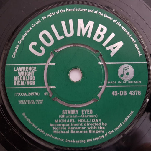 Michael Holliday – Starry Eyed (LP, Vinyl Record Album)