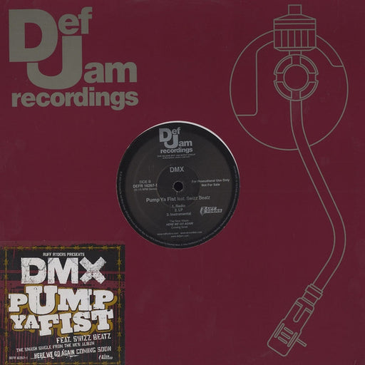 DMX – Give 'Em What They Want / Pump Ya Fist (LP, Vinyl Record Album)