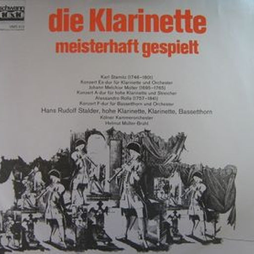 Kölner Kammerorchester, Helmut Müller-Brühl, Hans-Rudolf Stalder – Die Klarinette, Meisterhaft Gespielt (LP, Vinyl Record Album)