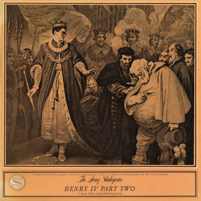 William Shakespeare – King Henry IV Part II (LP, Vinyl Record Album)
