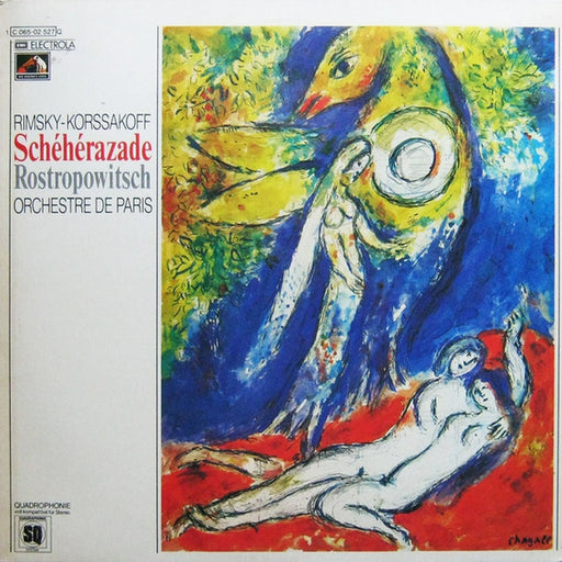 Nikolai Rimsky-Korsakov, Mstislav Rostropovich, Orchestre De Paris – Schéhérazade (LP, Vinyl Record Album)