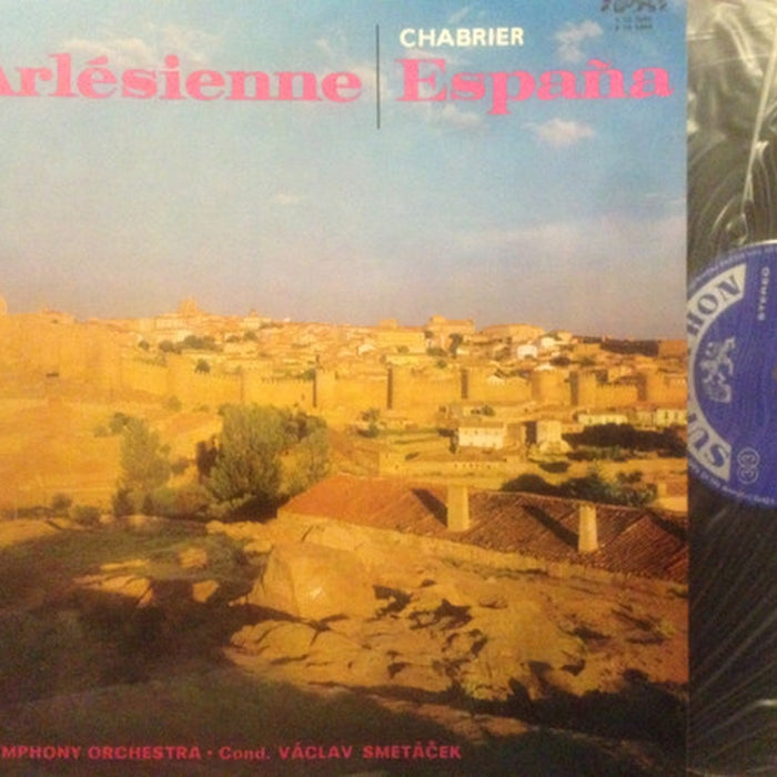 Georges Bizet, Emmanuel Chabrier, The Prague Symphony Orchestra, Václav Smetáček – L'Arlésienne / España (LP, Vinyl Record Album)
