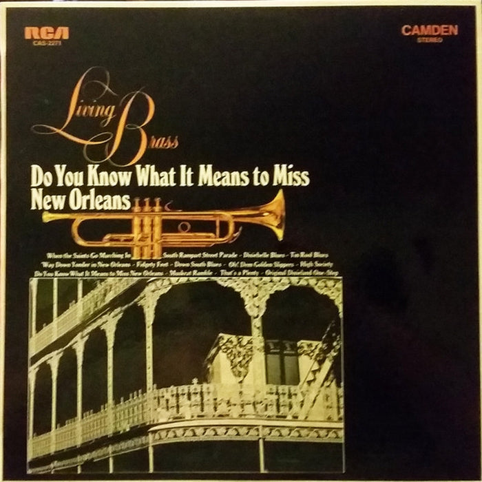 Living Brass – Do You Know What It Means To Miss New Orleans (LP, Vinyl Record Album)