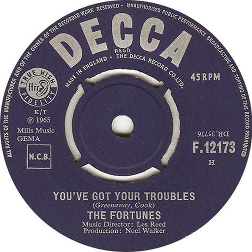 The Fortunes – You've Got Your Troubles (LP, Vinyl Record Album)