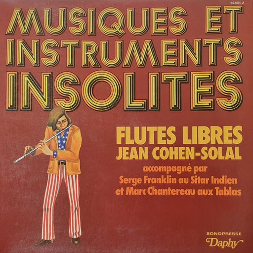 Jean Cohen-Solal – Flutes Libres (LP, Vinyl Record Album)