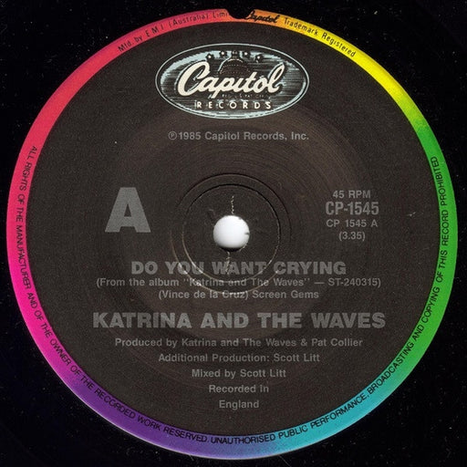 Katrina And The Waves – Do You Want Crying (LP, Vinyl Record Album)