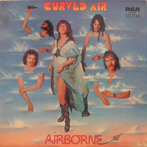 Curved Air – Airborne (LP, Vinyl Record Album)