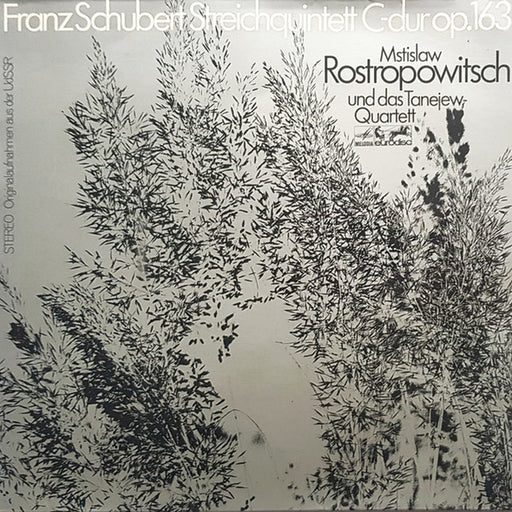 Franz Schubert, Mstislav Rostropovich, Taneyev Quartet – Streichquintett C-dur Op.163 (LP, Vinyl Record Album)
