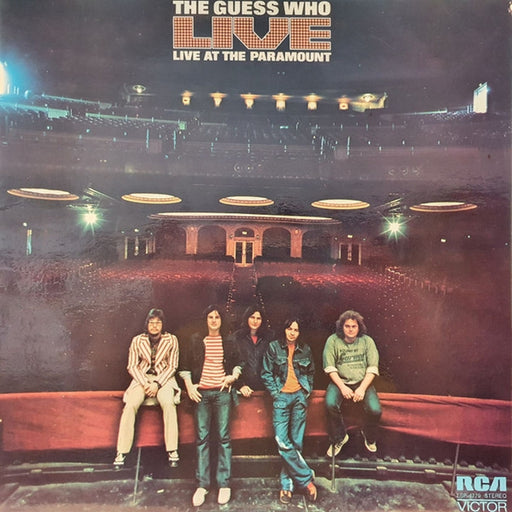 The Guess Who – Live At The Paramount (LP, Vinyl Record Album)