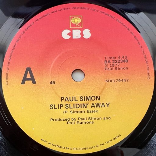 Paul Simon – Slip Slidin' Away (LP, Vinyl Record Album)