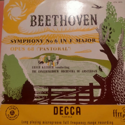 Ludwig van Beethoven, Erich Kleiber, Concertgebouworkest – Symphony No 6 In F Major Opus 68 ('Pastoral') (LP, Vinyl Record Album)