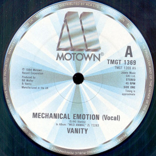 Vanity – Mechanical Emotion (LP, Vinyl Record Album)