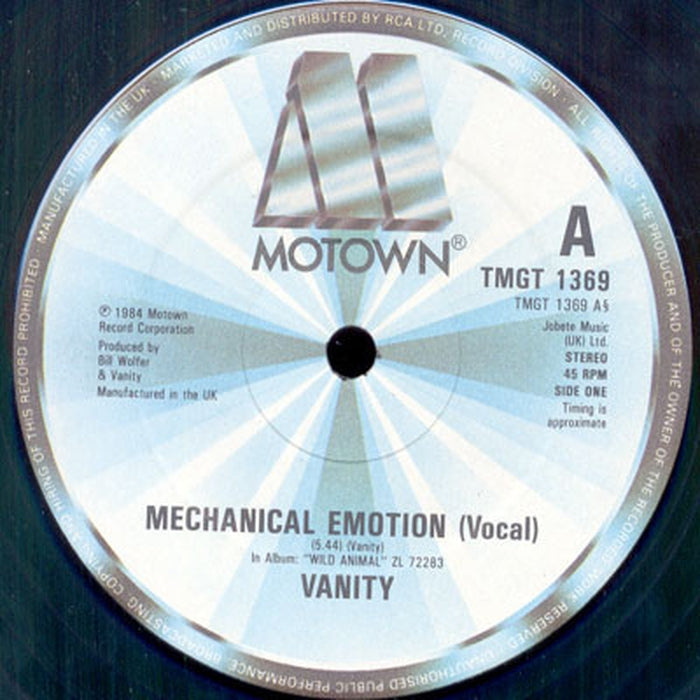Vanity – Mechanical Emotion (LP, Vinyl Record Album)