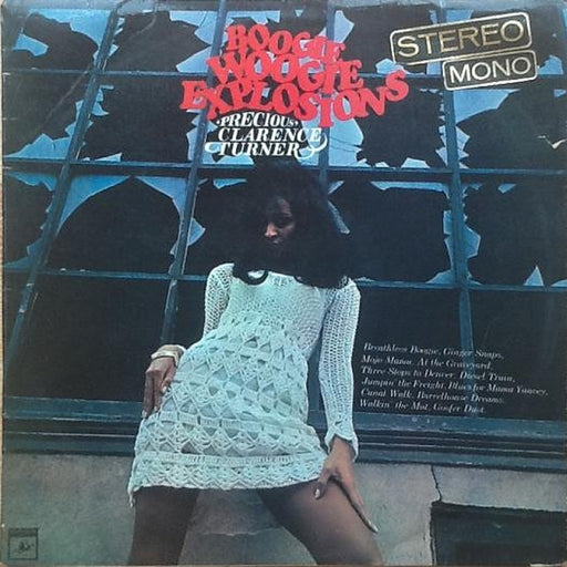 "Precious" Clarence Turner – Boogie Woogie Explosions (LP, Vinyl Record Album)