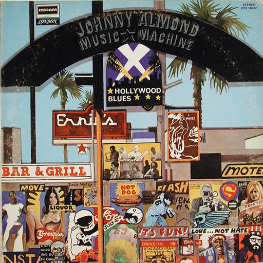 Johnny Almond Music Machine – Hollywood Blues (LP, Vinyl Record Album)