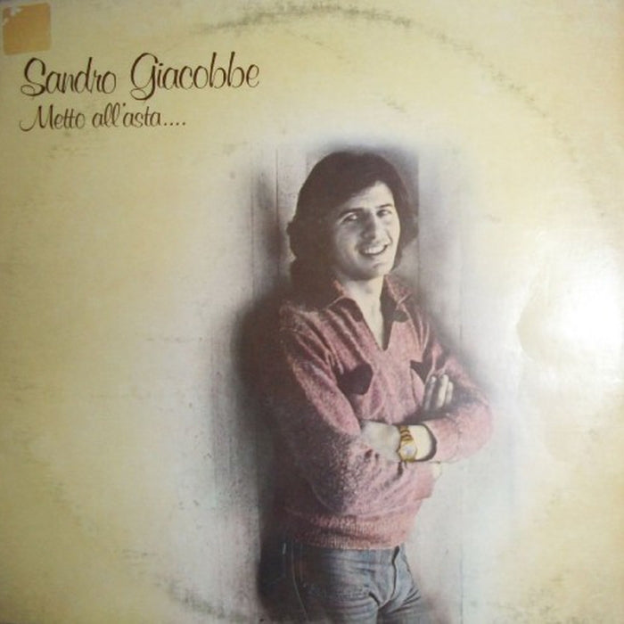 Metto All'asta – Sandro Giacobbe (LP, Vinyl Record Album)