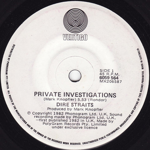 Dire Straits – Private Investigations (LP, Vinyl Record Album)