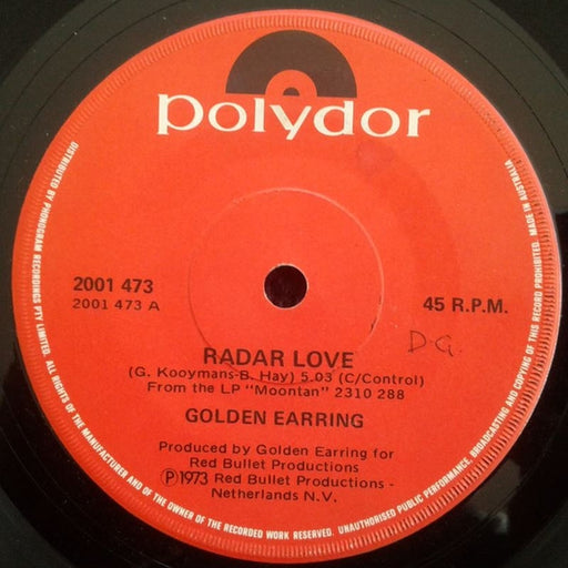 Golden Earring – Radar Love (LP, Vinyl Record Album)