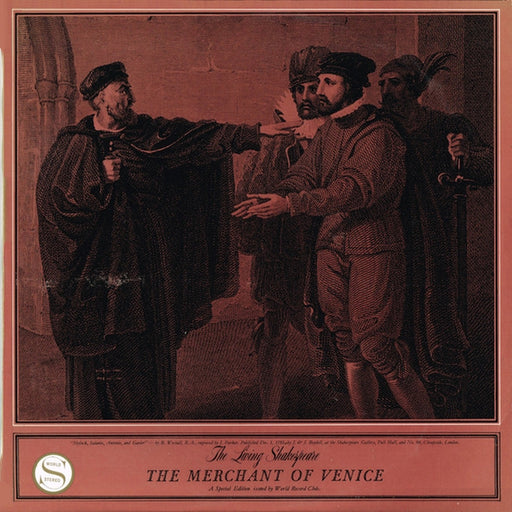 William Shakespeare – The Merchant Of Venice (LP, Vinyl Record Album)