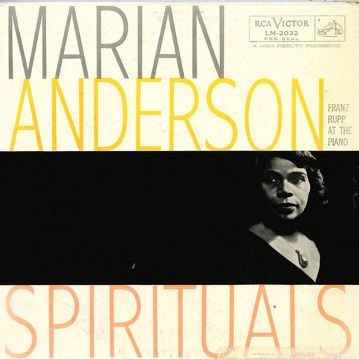 Marian Anderson, Franz Rupp – Spirituals (LP, Vinyl Record Album)