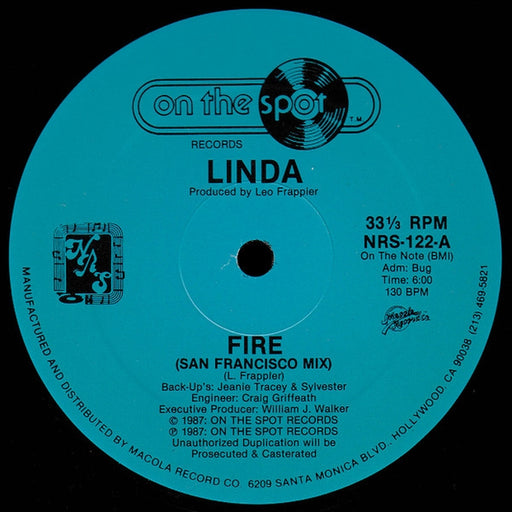 Linda Imperial – Fire (LP, Vinyl Record Album)