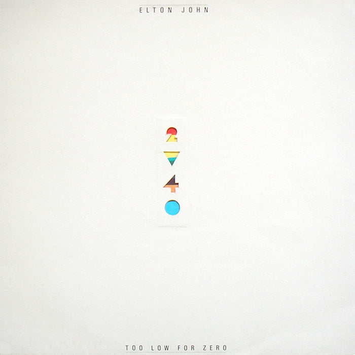 Elton John – Too Low For Zero (LP, Vinyl Record Album)