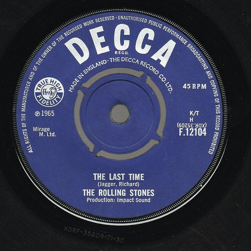 The Rolling Stones – The Last Time (LP, Vinyl Record Album)