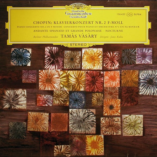 Frédéric Chopin, Tamás Vásáry, Berliner Philharmoniker, Janos Kulka – Klavierkonzert Nr. 2 f-moll · Andante Spianato Et Grande Polonaise · Nocturne (LP, Vinyl Record Album)