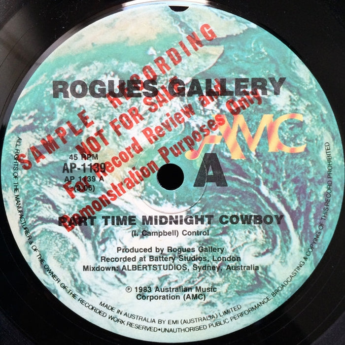 Rogues Gallery – Part Time Midnight Cowboy / Let The Devil Have Mercy (LP, Vinyl Record Album)
