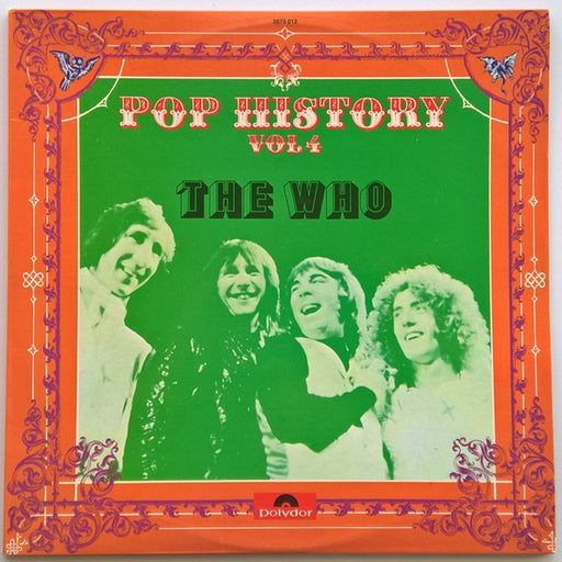The Who – Pop History Vol 4 (LP, Vinyl Record Album)