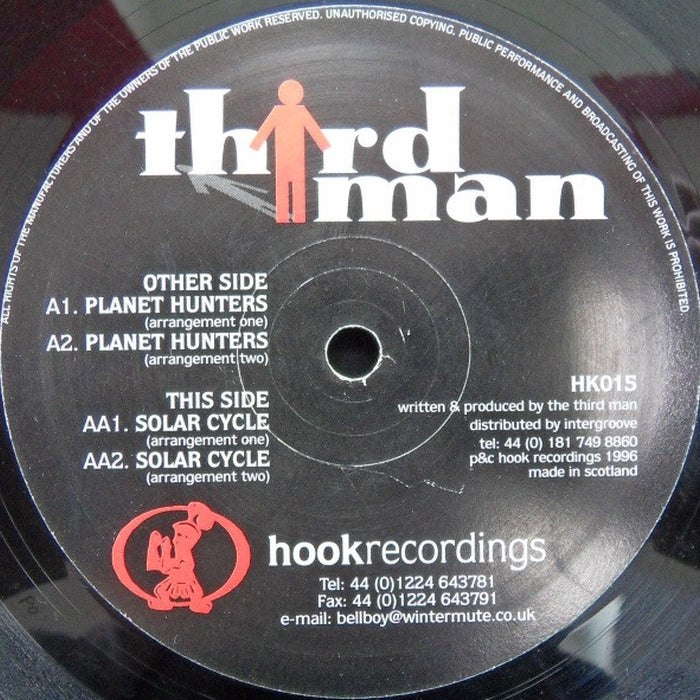 Third Man – Planet Hunters / Solar Cycle (LP, Vinyl Record Album)