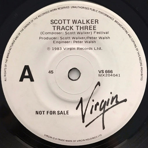 Scott Walker – Track Three (LP, Vinyl Record Album)