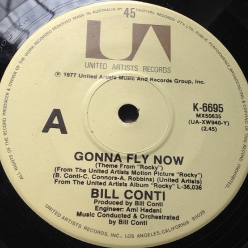 Bill Conti – Gonna Fly Now (Theme From "Rocky") (LP, Vinyl Record Album)