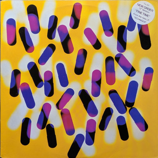 New Order – Fine Time (LP, Vinyl Record Album)