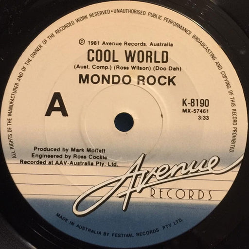 Mondo Rock – Cool World (LP, Vinyl Record Album)