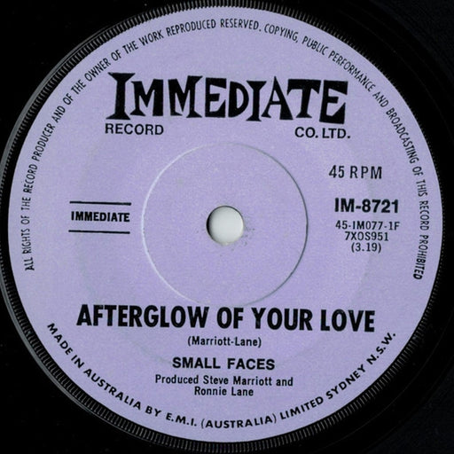 Small Faces – Afterglow Of Your Love (LP, Vinyl Record Album)
