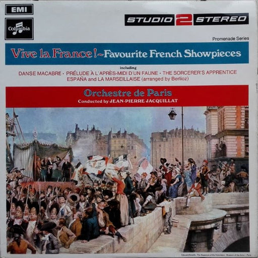 Orchestre De Paris, Jean-Pierre Jacquillat – Vive La France - Favourite French Showpieces (LP, Vinyl Record Album)