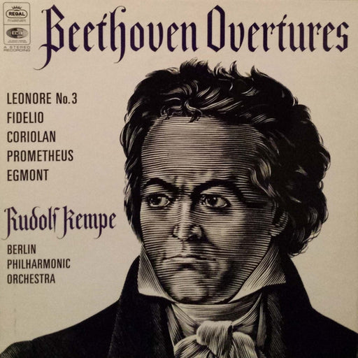 Rudolf Kempe, Berliner Philharmoniker – Beethoven Overtures (LP, Vinyl Record Album)