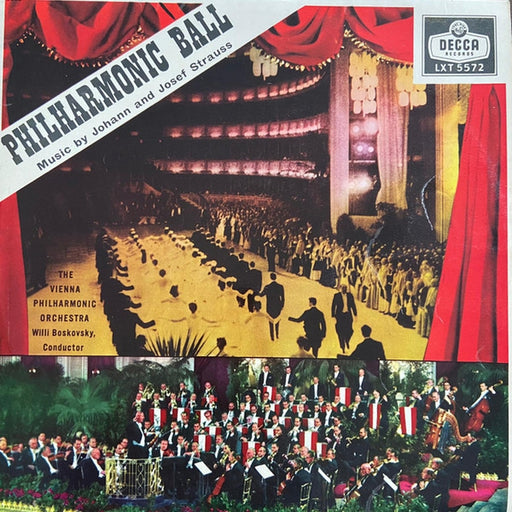 Wiener Philharmoniker, Willi Boskovsky – Philharmonic Ball - Music By Johann And Josef Strauss (LP, Vinyl Record Album)