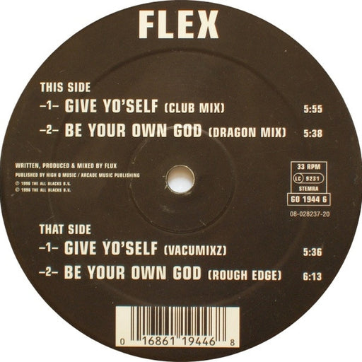 Flex – Give Yo'Self (LP, Vinyl Record Album)