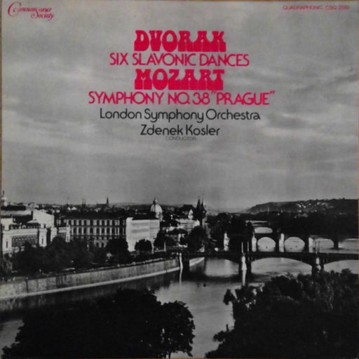 Zdeněk Košler, The London Symphony Orchestra, Antonín Dvořák, Wolfgang Amadeus Mozart – Six Slavonic Dances / Symphony No.38 "Prague" (LP, Vinyl Record Album)