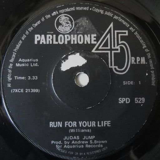 Judas Jump – Run For Your Life (LP, Vinyl Record Album)