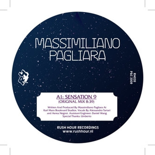Massimiliano Pagliara – Sensation 9 (LP, Vinyl Record Album)