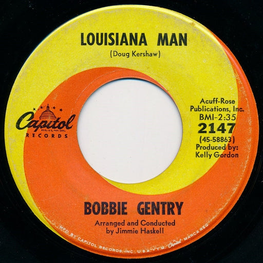 Bobbie Gentry – Louisiana Man / Courtyard (LP, Vinyl Record Album)
