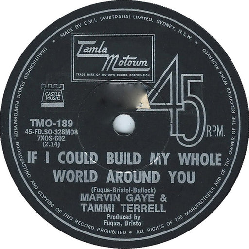 Marvin Gaye, Tammi Terrell – If I Could Build My Whole World Around You (LP, Vinyl Record Album)