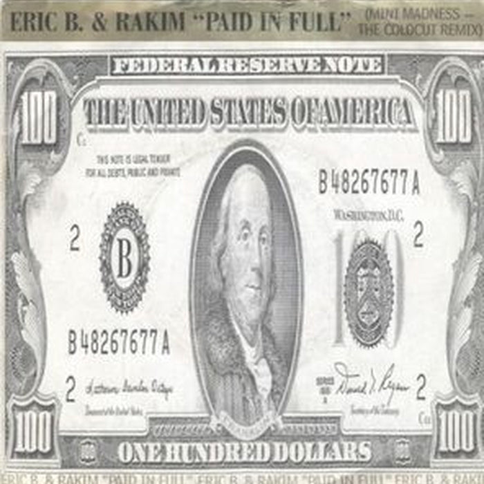 Eric B. & Rakim – Paid In Full (Seven Minutes Of Madness - The Coldcut Remix) (LP, Vinyl Record Album)