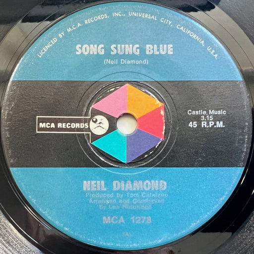 Neil Diamond – Song Sung Blue (LP, Vinyl Record Album)
