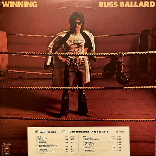 Russ Ballard – Winning (LP, Vinyl Record Album)
